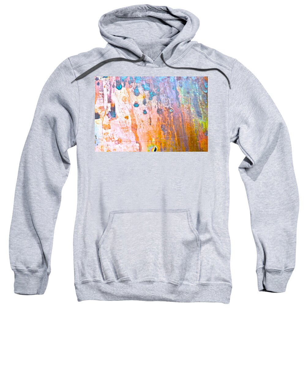 Rainbow Sweatshirt featuring the photograph Iridescence by Melisa Elliott