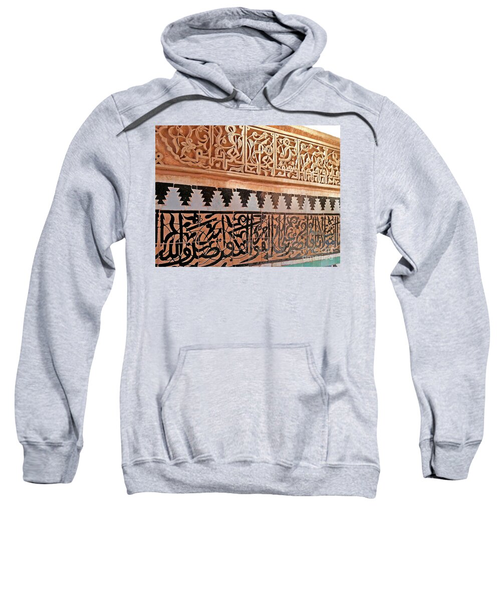 Islamic Art Sweatshirt featuring the photograph Islamic art by Wilhelm Hufnagl