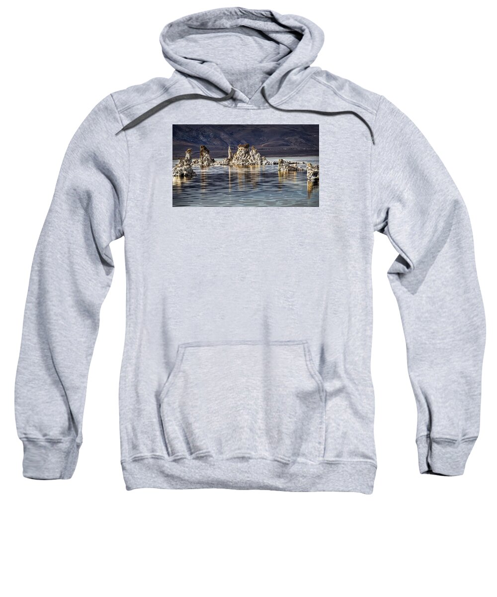 2015 Road Trip Sweatshirt featuring the photograph Jagged Harmony by Denise Dube
