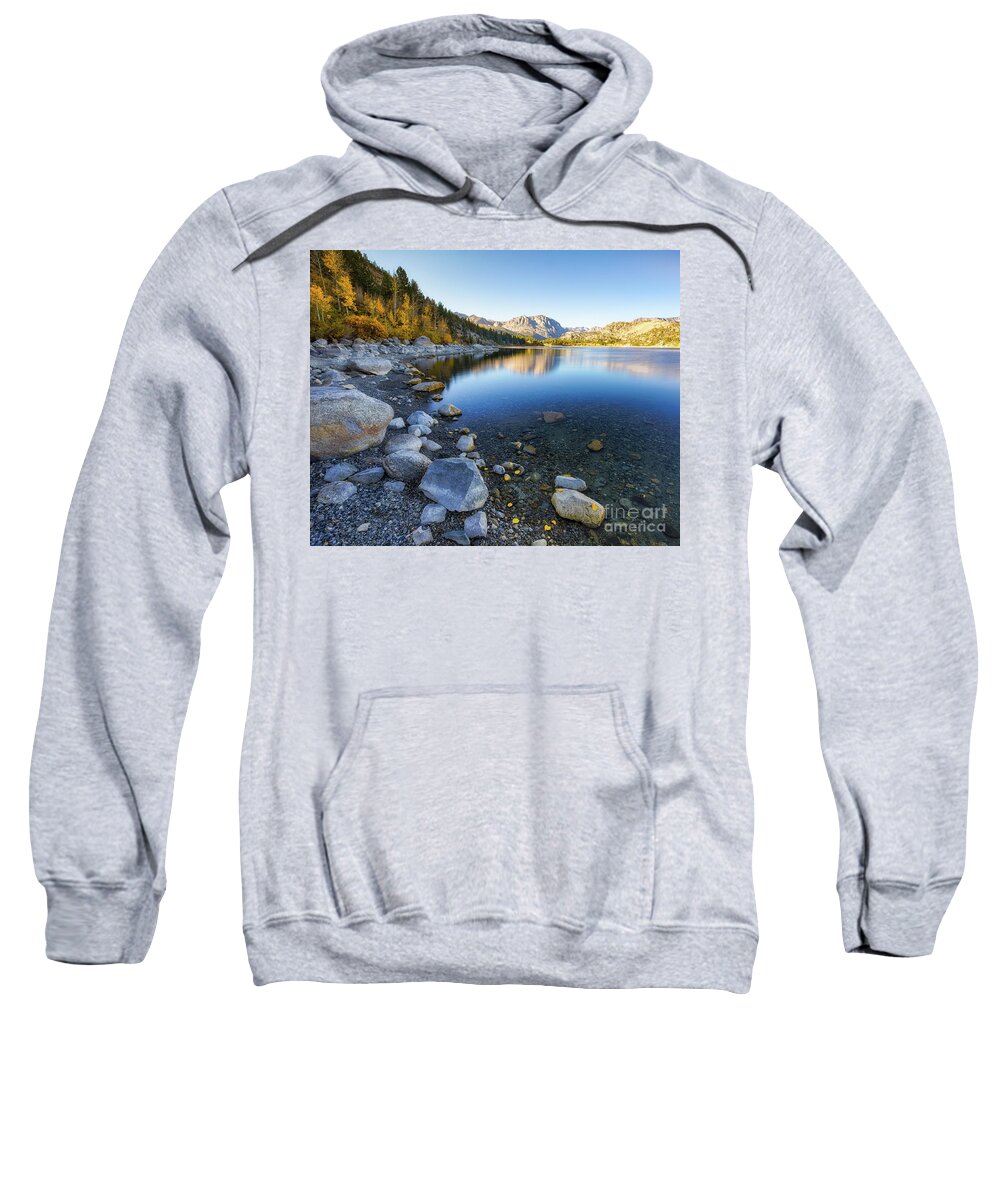 June Lake Sweatshirt featuring the photograph June Lake by Anthony Michael Bonafede