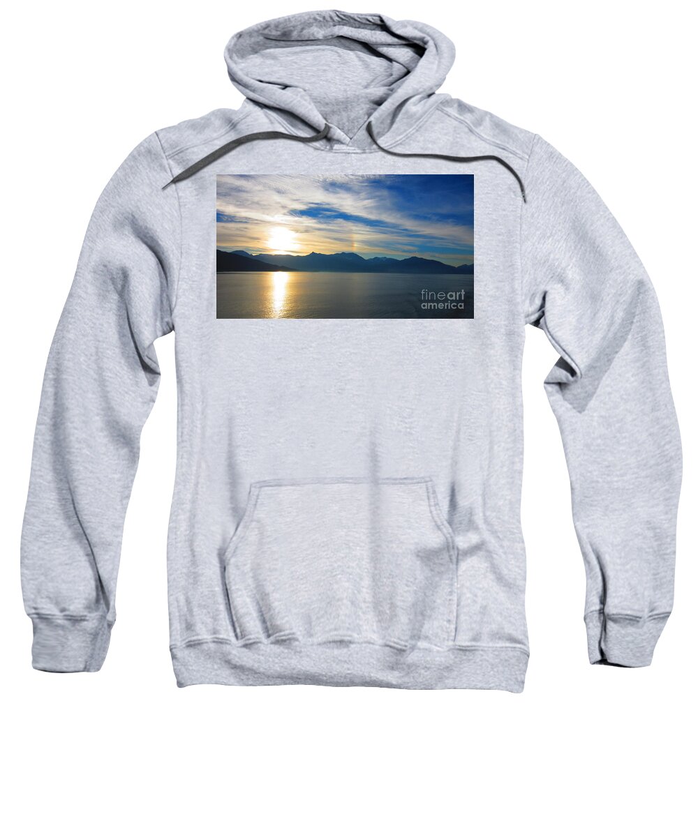 Juneau Sweatshirt featuring the photograph Juneau, Alaska by Laurianna Taylor