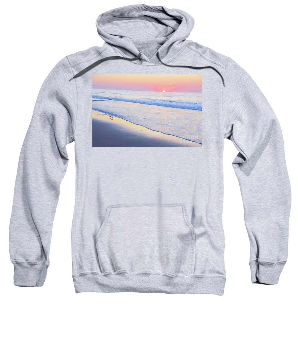 America Sweatshirt featuring the photograph Just The Two Of Us - Jersey Shore Series by Robyn King