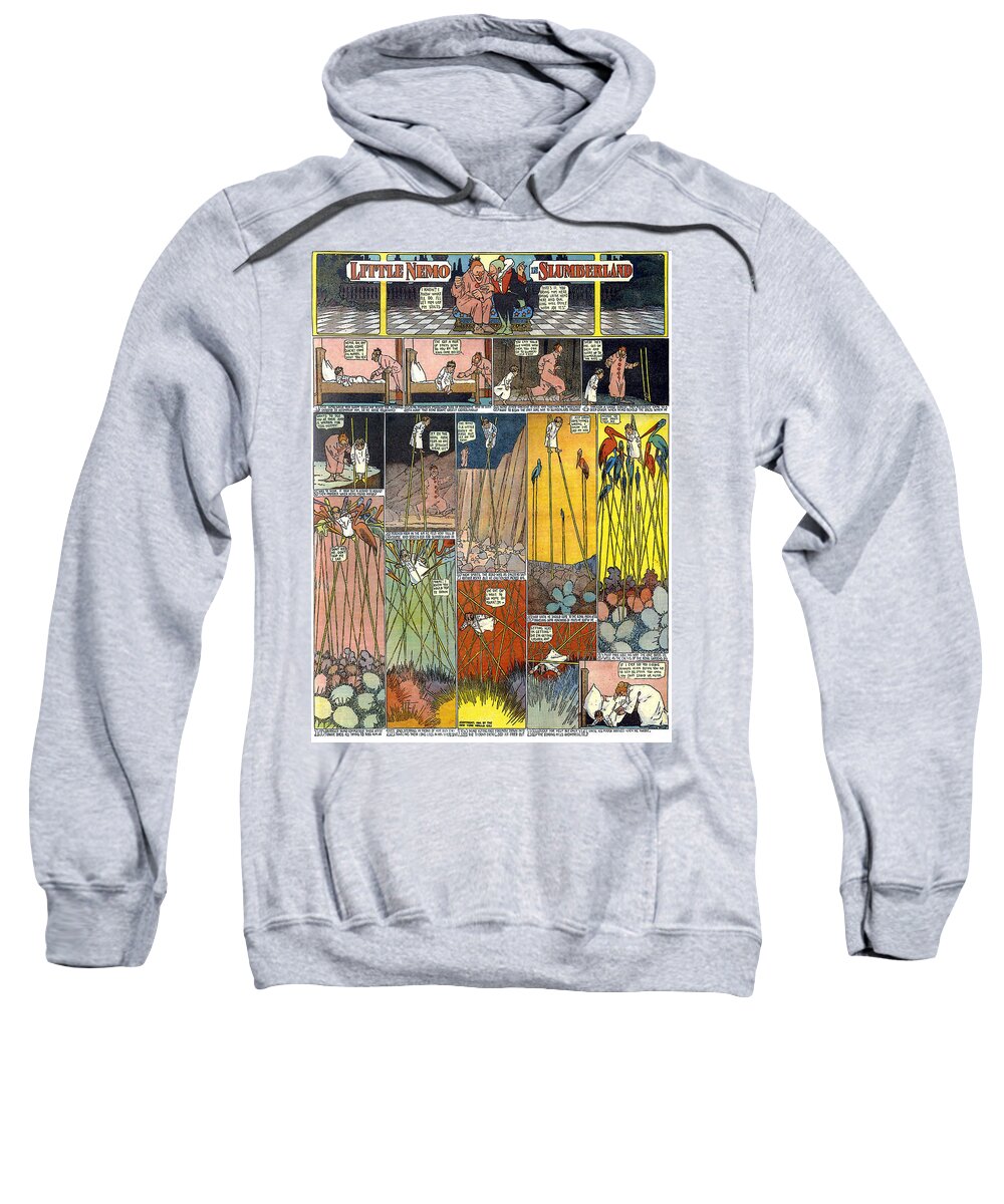  Little Nemo Sweatshirt featuring the painting Little Nemo in Slumberland 1905 P2 by Vintage Collectables