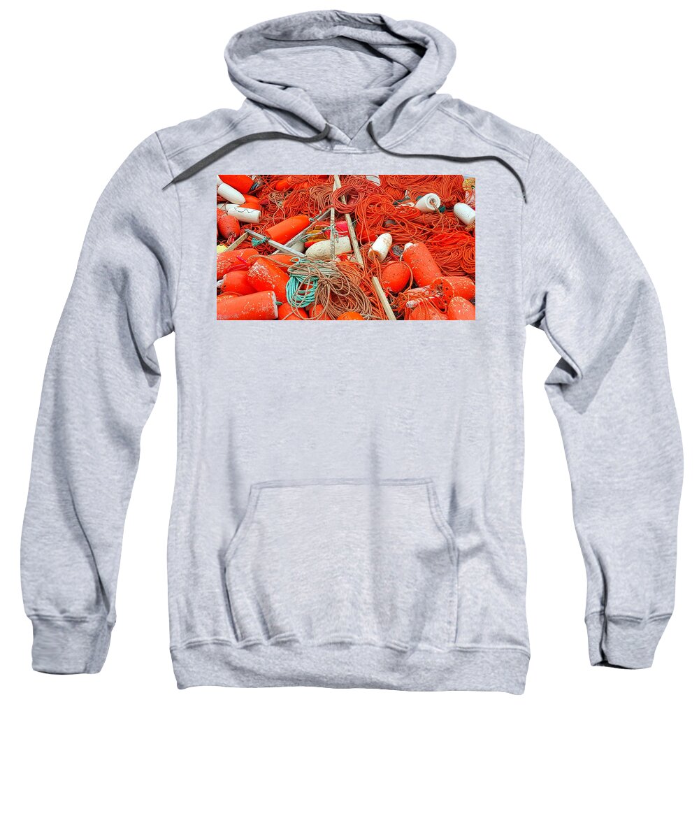 Sea Sweatshirt featuring the photograph Lobster Season by Michael Graham