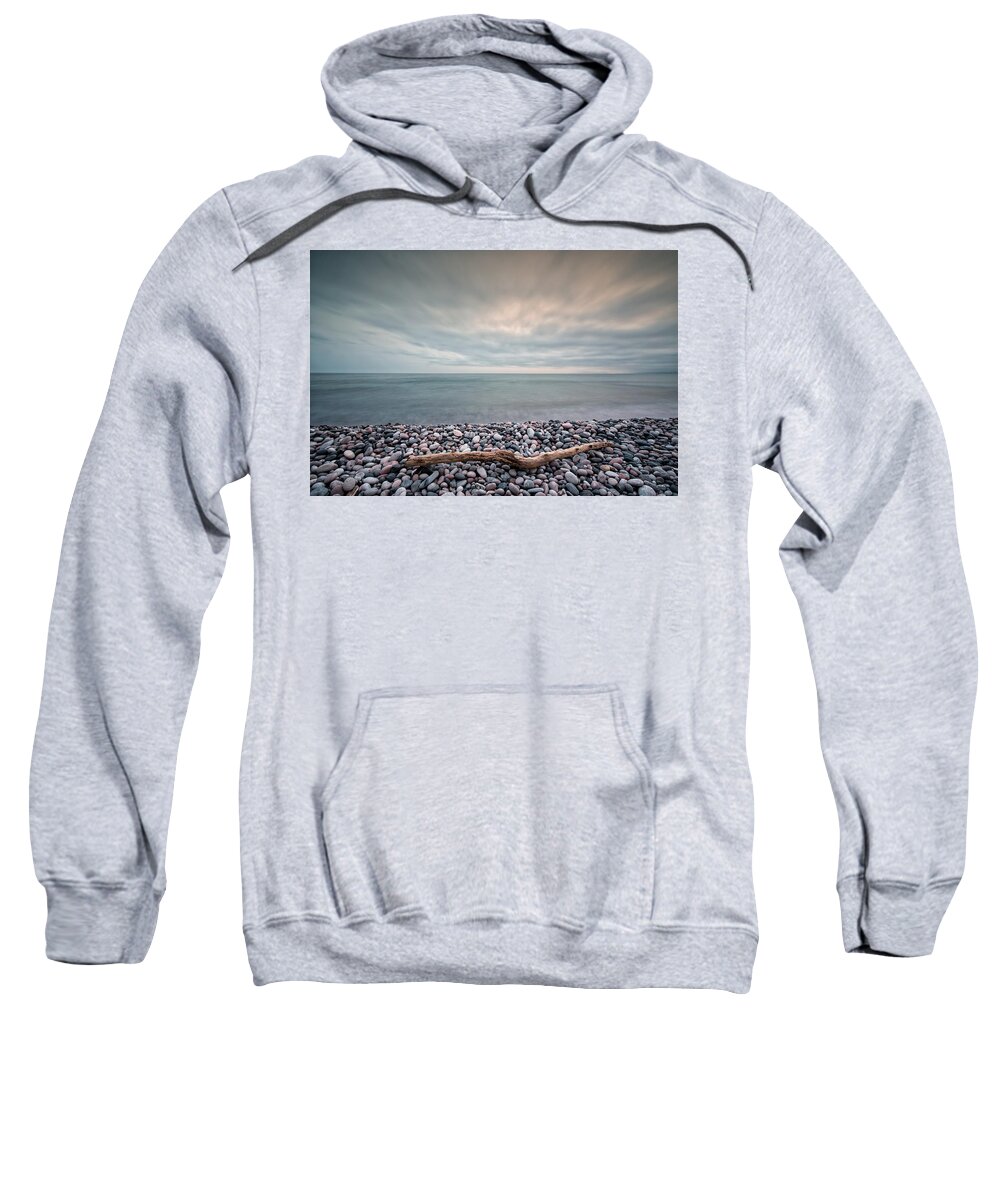 Canada Sweatshirt featuring the photograph Loner by Doug Gibbons