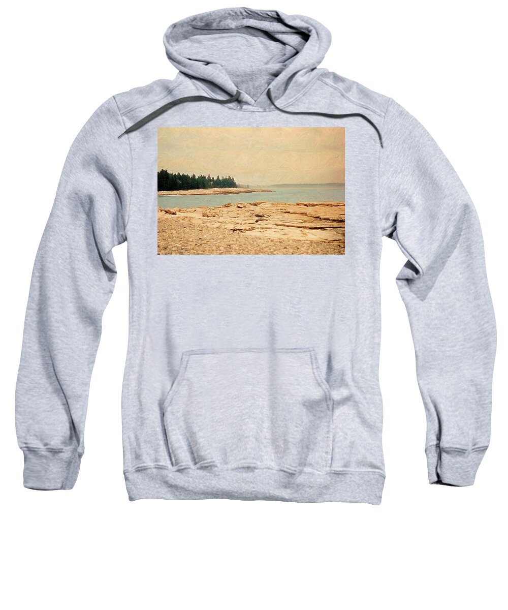 Maine In Summer Sweatshirt featuring the photograph Maine Summer by Desiree Paquette
