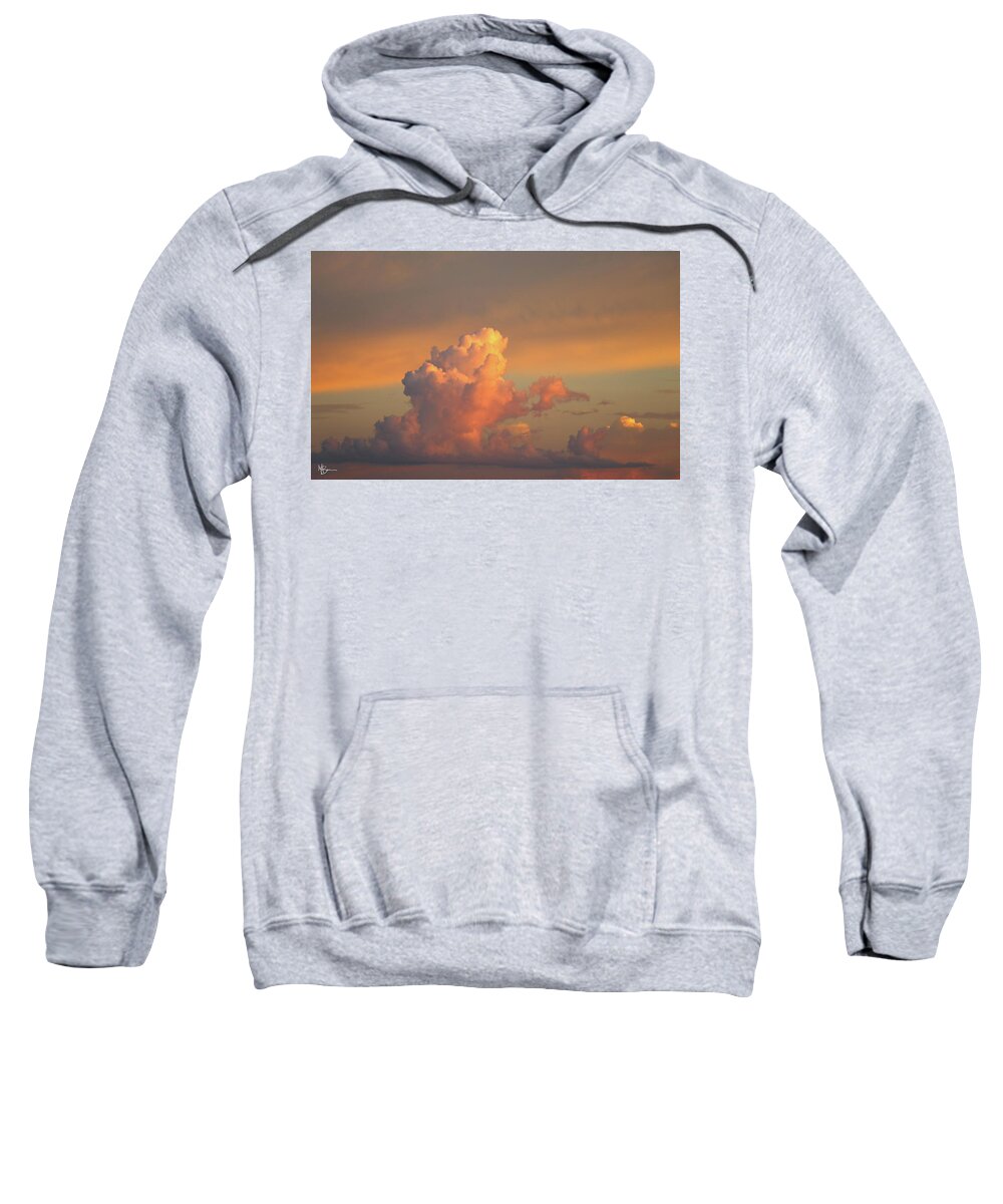 Sky Sweatshirt featuring the photograph Majestic Sky by Mary Anne Delgado