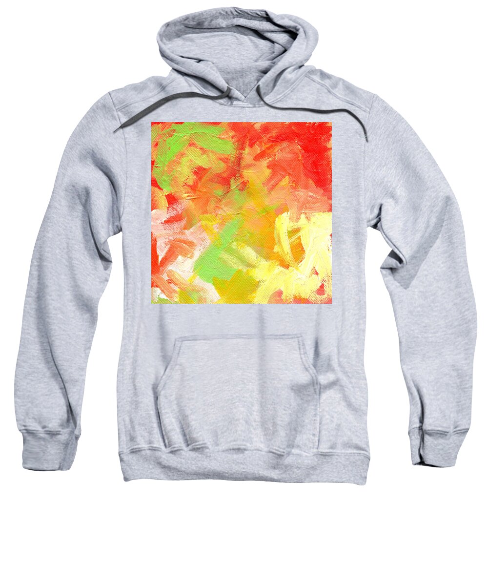 Acrylic Sweatshirt featuring the painting Malibar 5 by Marcy Brennan