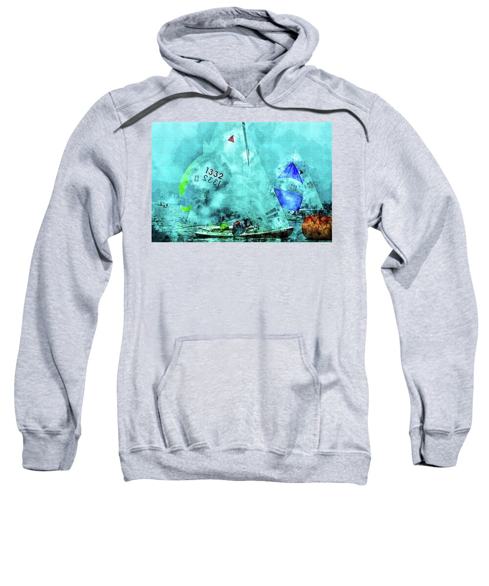 Cattail Sweatshirt featuring the photograph Maritime Number One by Michael Arend