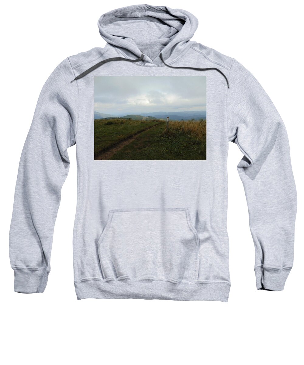 Appalachian Trail Sweatshirt featuring the photograph Max Patch by Richie Parks