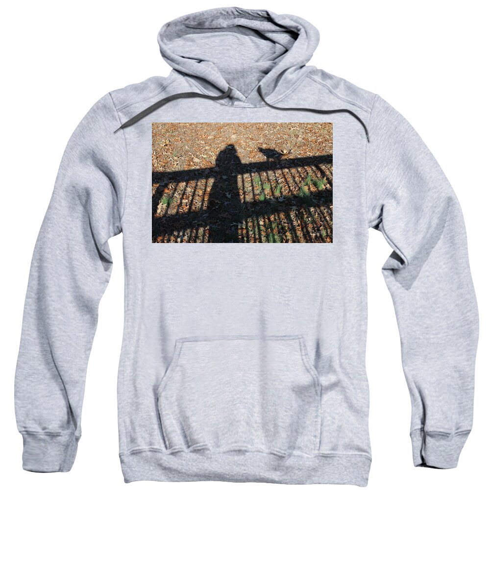 Shadow Sweatshirt featuring the photograph Me and My Shadow by Ali Baucom