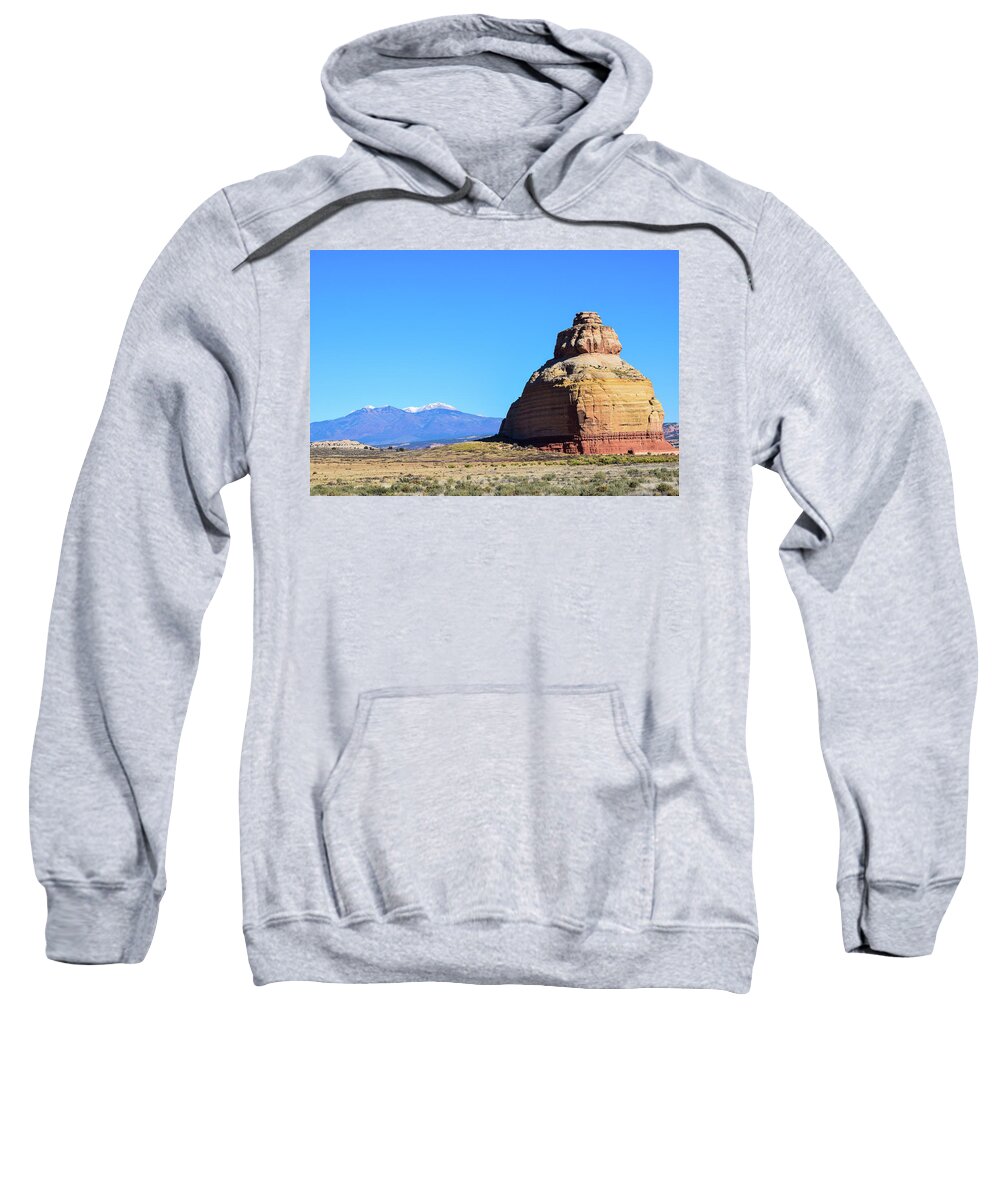 Utah Sweatshirt featuring the photograph Monument to Time by Tom Cochran