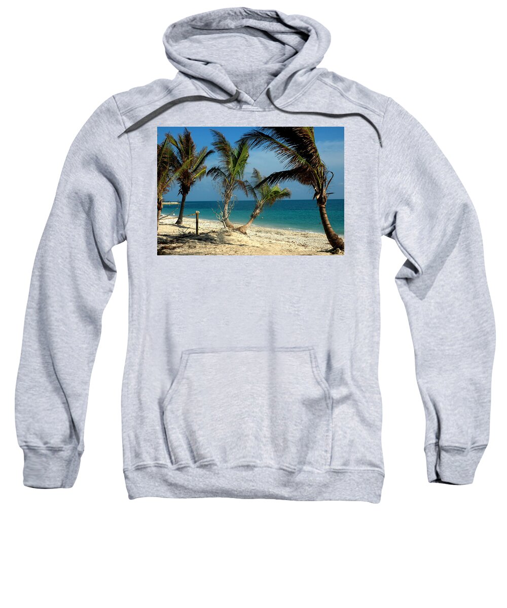 Photography Sweatshirt featuring the photograph My Favorite Beach by Susanne Van Hulst