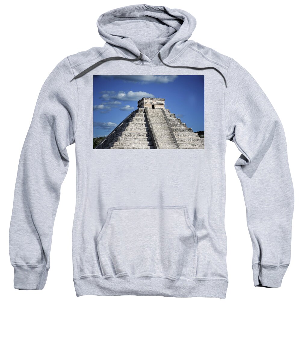 Mexico Sweatshirt featuring the photograph Mysterious El Castillo by Robert Grac