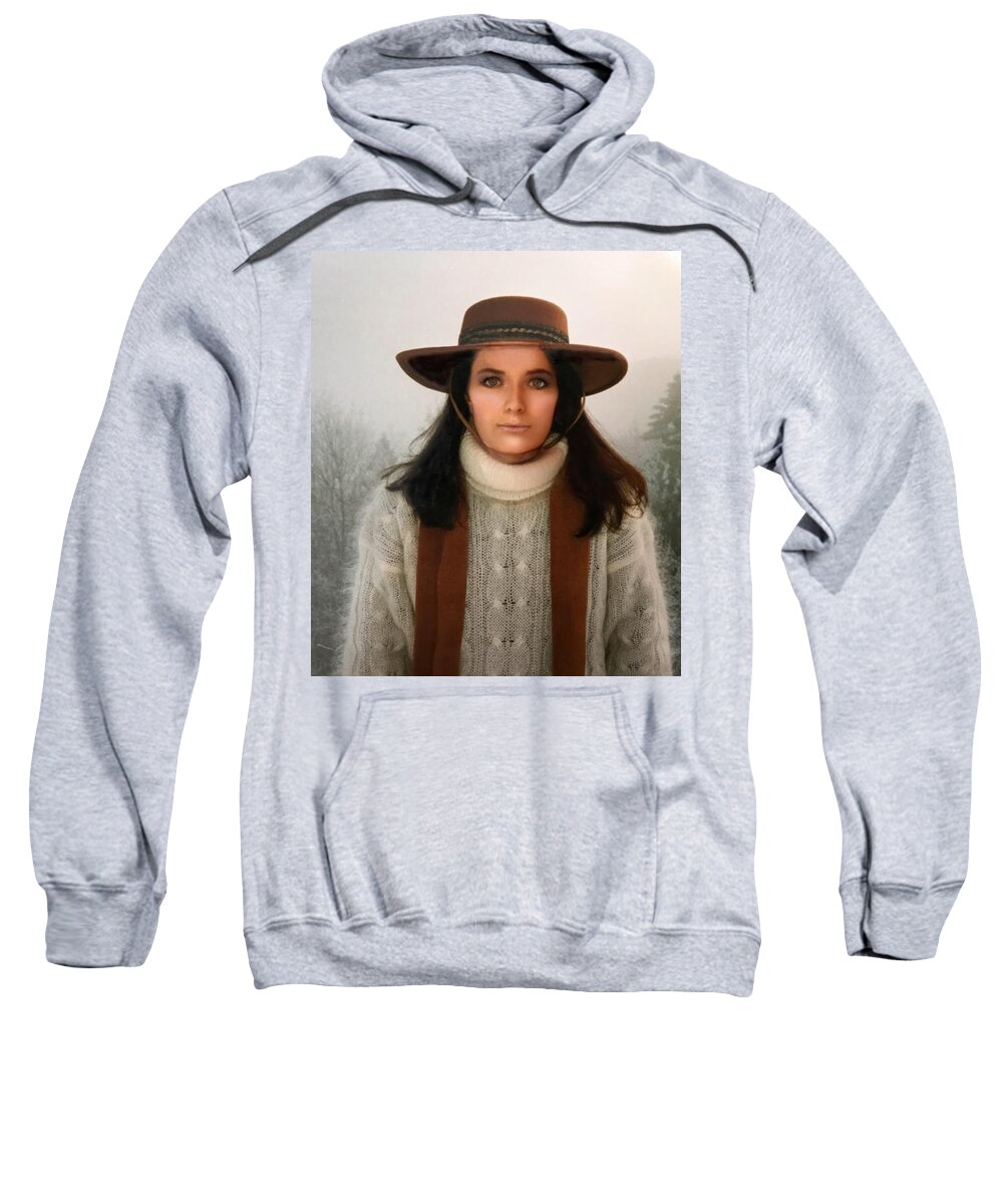 Colette Sweatshirt featuring the photograph Nature harmony Self Portrait by Colette V Hera Guggenheim