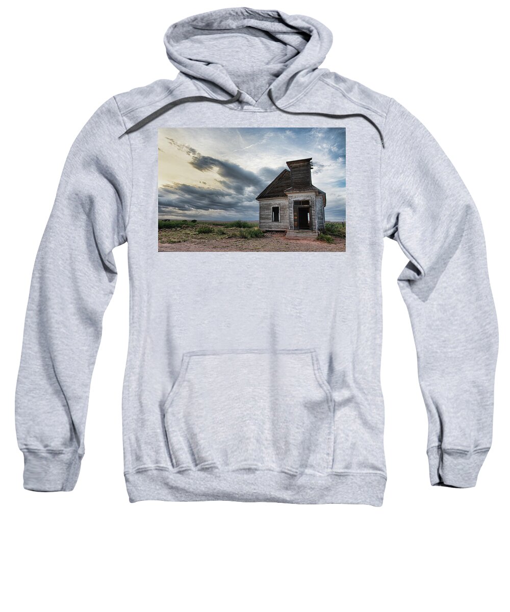 Church Sweatshirt featuring the photograph New Mexico Church # 2 by Adam Reinhart