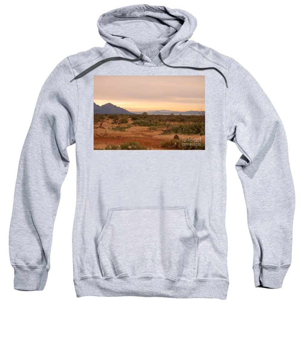 Fine Art Sweatshirt featuring the photograph New Years Day Arizona by Donna Greene