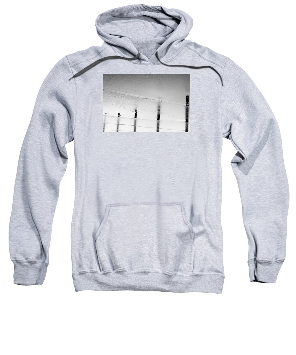 Pole Sweatshirt featuring the photograph No Ice Skating by Marcus Karlsson Sall