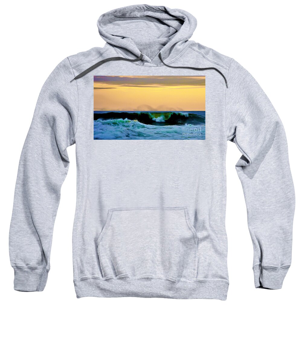 Powlet River Sweatshirt featuring the photograph Ocean power by Blair Stuart