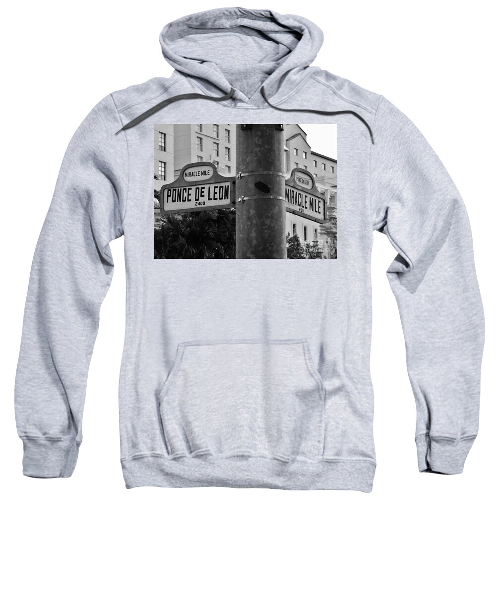 Coral Gables Sweatshirt featuring the photograph Old Coral Gables by Keri West
