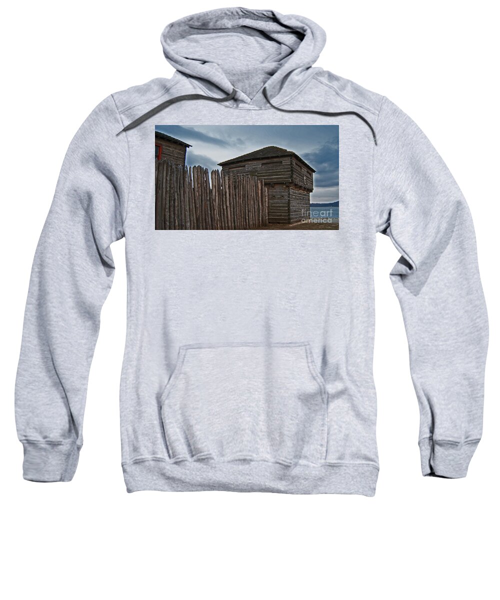 Fort Sweatshirt featuring the photograph Old Fort Madison by George D Gordon III