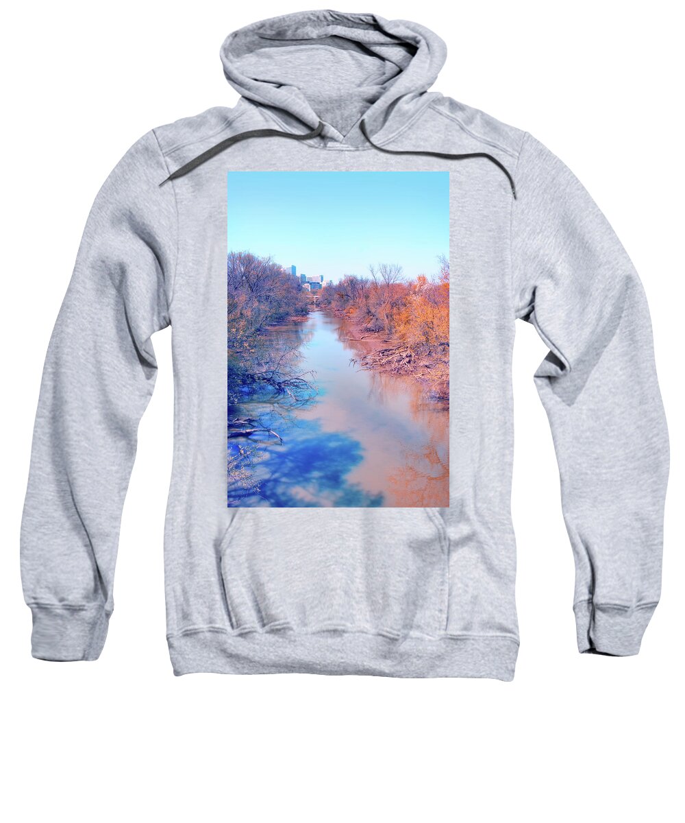 Landscape Sweatshirt featuring the photograph One Day In Arlington by Iryna Goodall