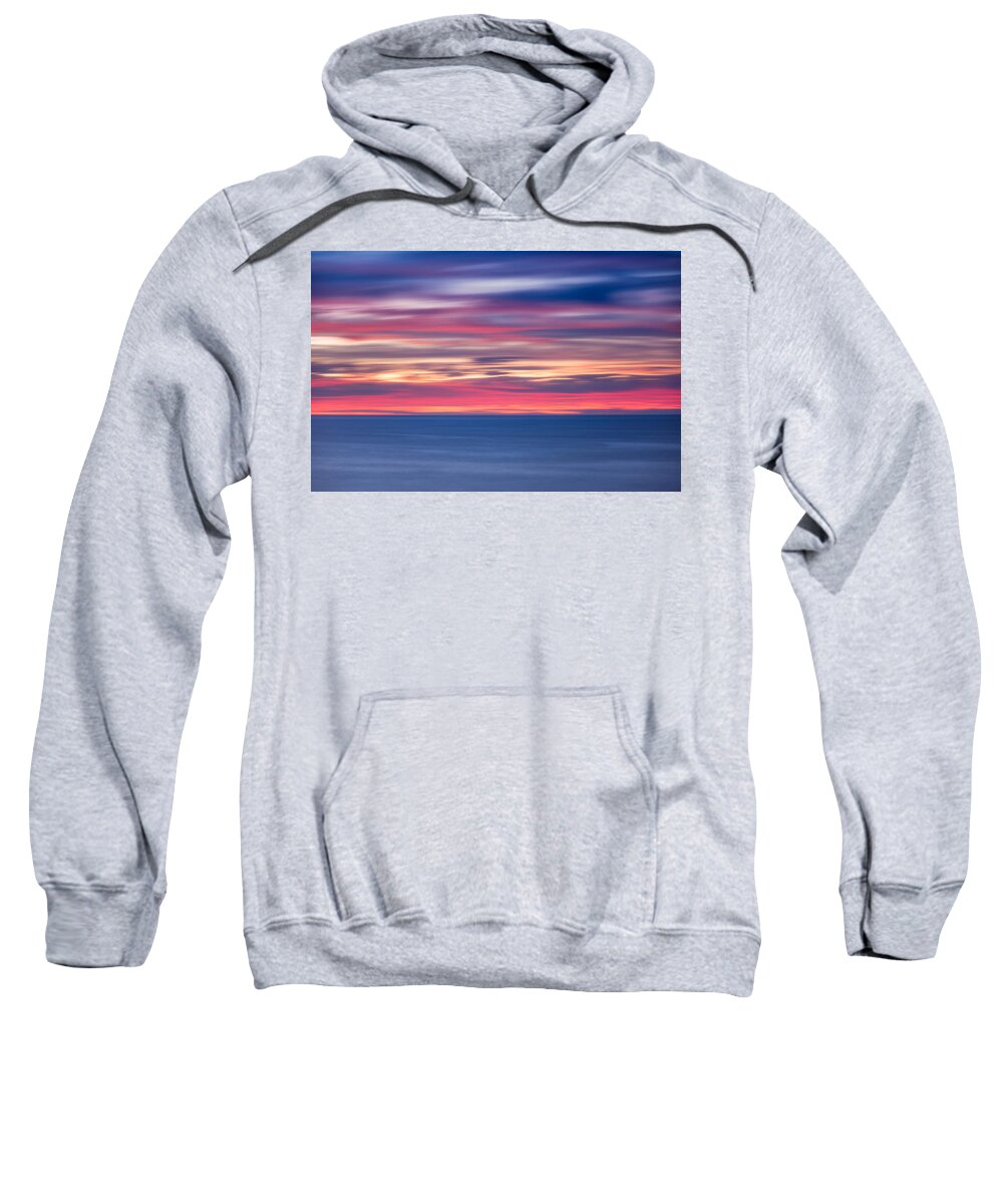Sunrise Sweatshirt featuring the photograph One Minute Sunrise by Darren White