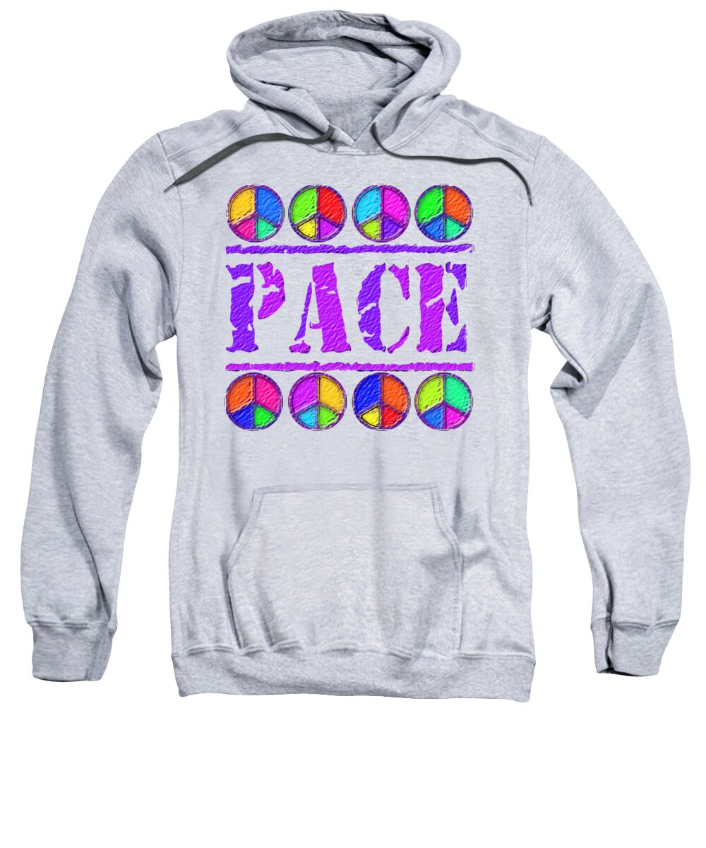 Pace Sweatshirt featuring the digital art Pace by David G Paul