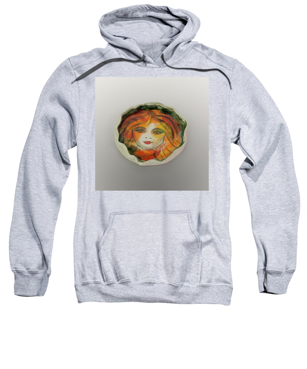 Elaine Unell Sweatshirt featuring the photograph Painted Lady-1 by David Coblitz
