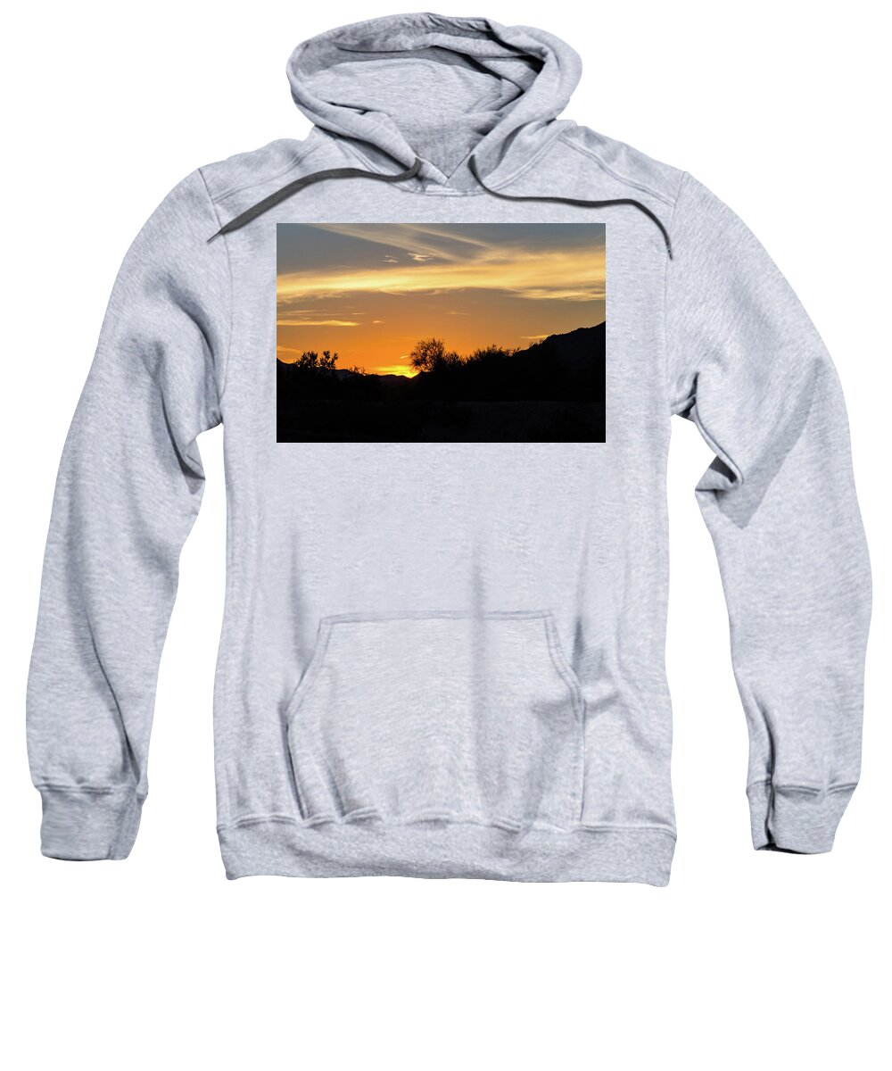 Painted Sweatshirt featuring the photograph Painted Sky by Douglas Killourie