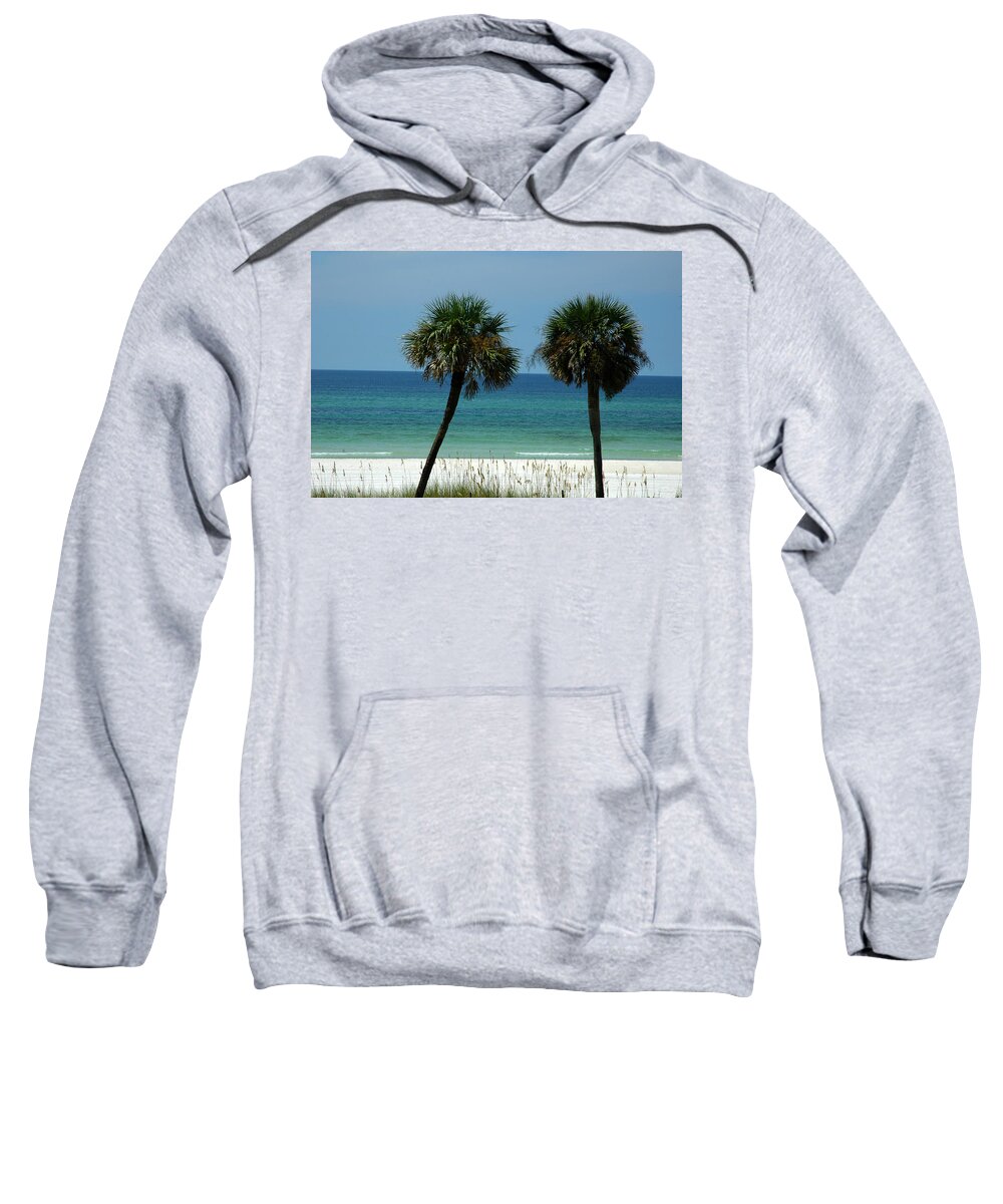 Panhandle Beaches Sweatshirt featuring the photograph Panhandle Beaches by Susanne Van Hulst