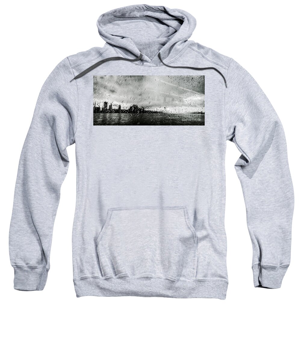 Rain Sweatshirt featuring the photograph Parallel Spaces by Angelo Merluccio
