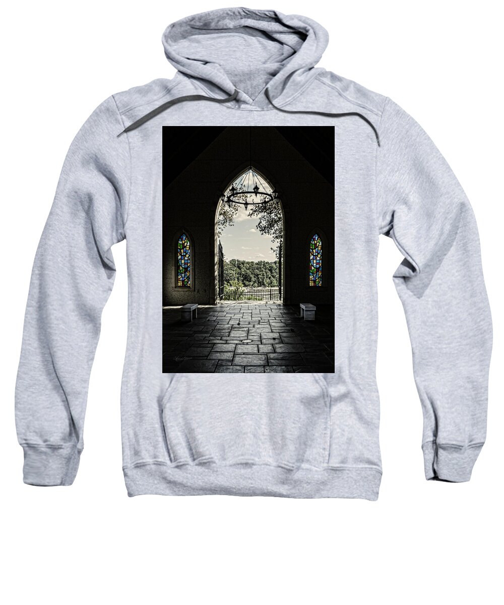 Hollywood Cemetery Sweatshirt featuring the photograph Peaceful Resting by Sharon Popek