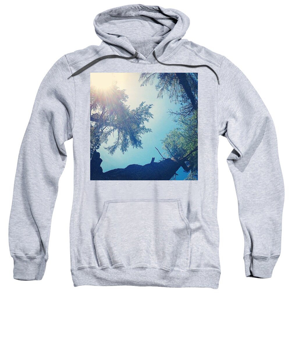 Camping Sweatshirt featuring the photograph Camping View by Kate Arsenault 