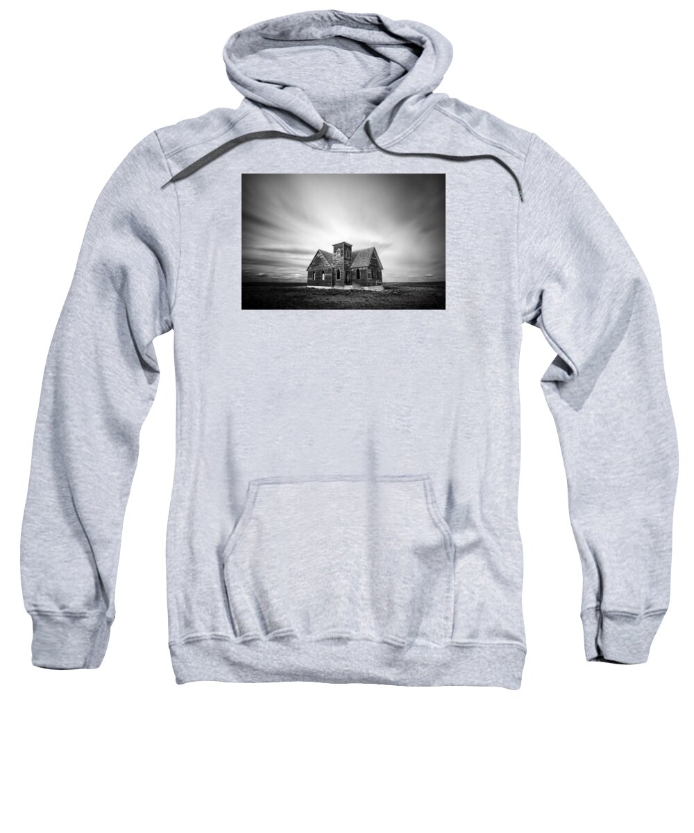 Church Sweatshirt featuring the photograph Perished Parish by Todd Klassy