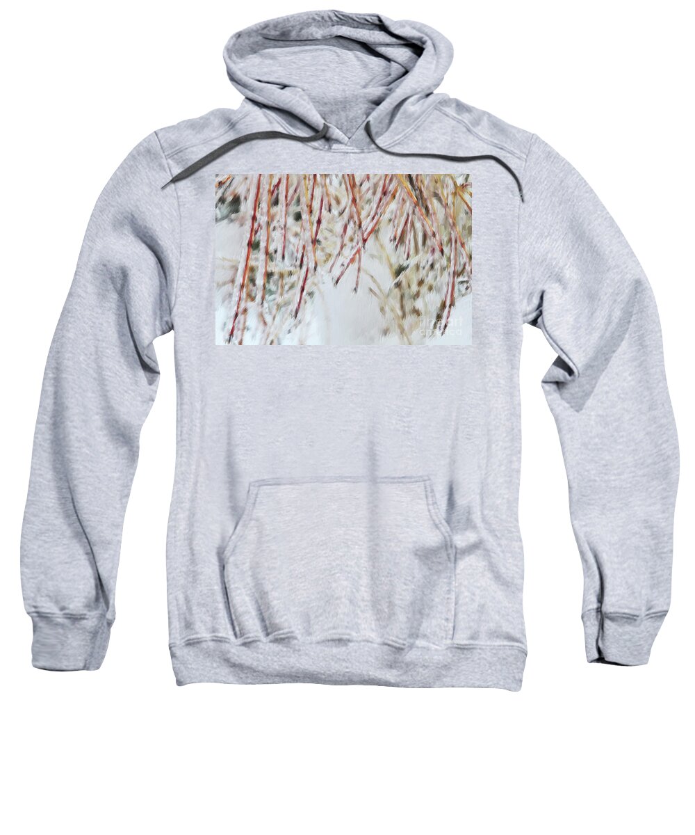 Winter Sweatshirt featuring the digital art Perseverance by Michelle Twohig