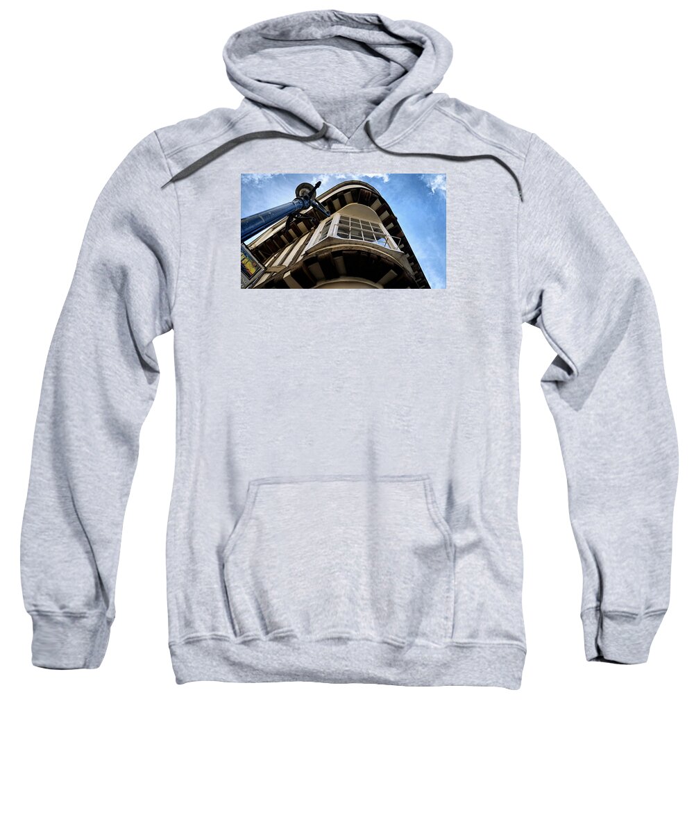 Outdoor Sweatshirt featuring the photograph Perspective by Pedro Fernandez