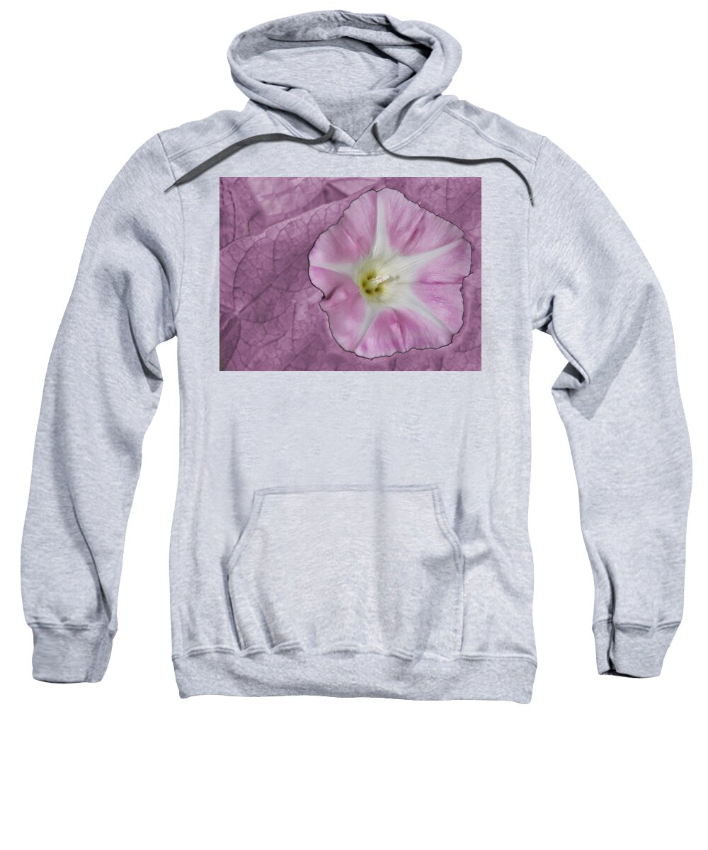 Flower Sweatshirt featuring the photograph Pink Flower by David Yocum