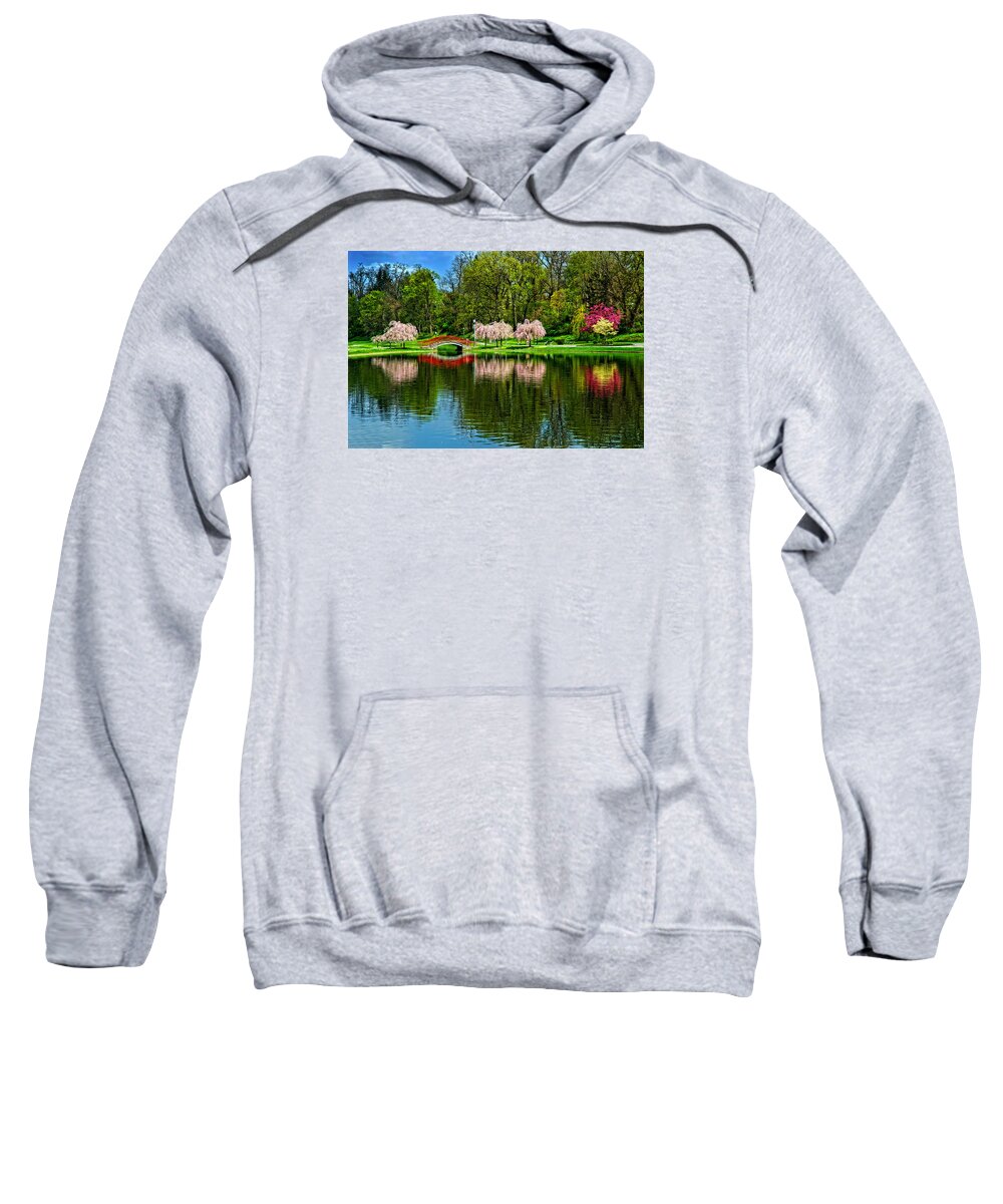 Pa Sweatshirt featuring the photograph Pinks and Reds by Paul W Faust - Impressions of Light