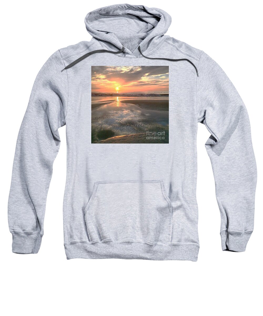  Sweatshirt featuring the photograph Pouring out by LeeAnn Kendall