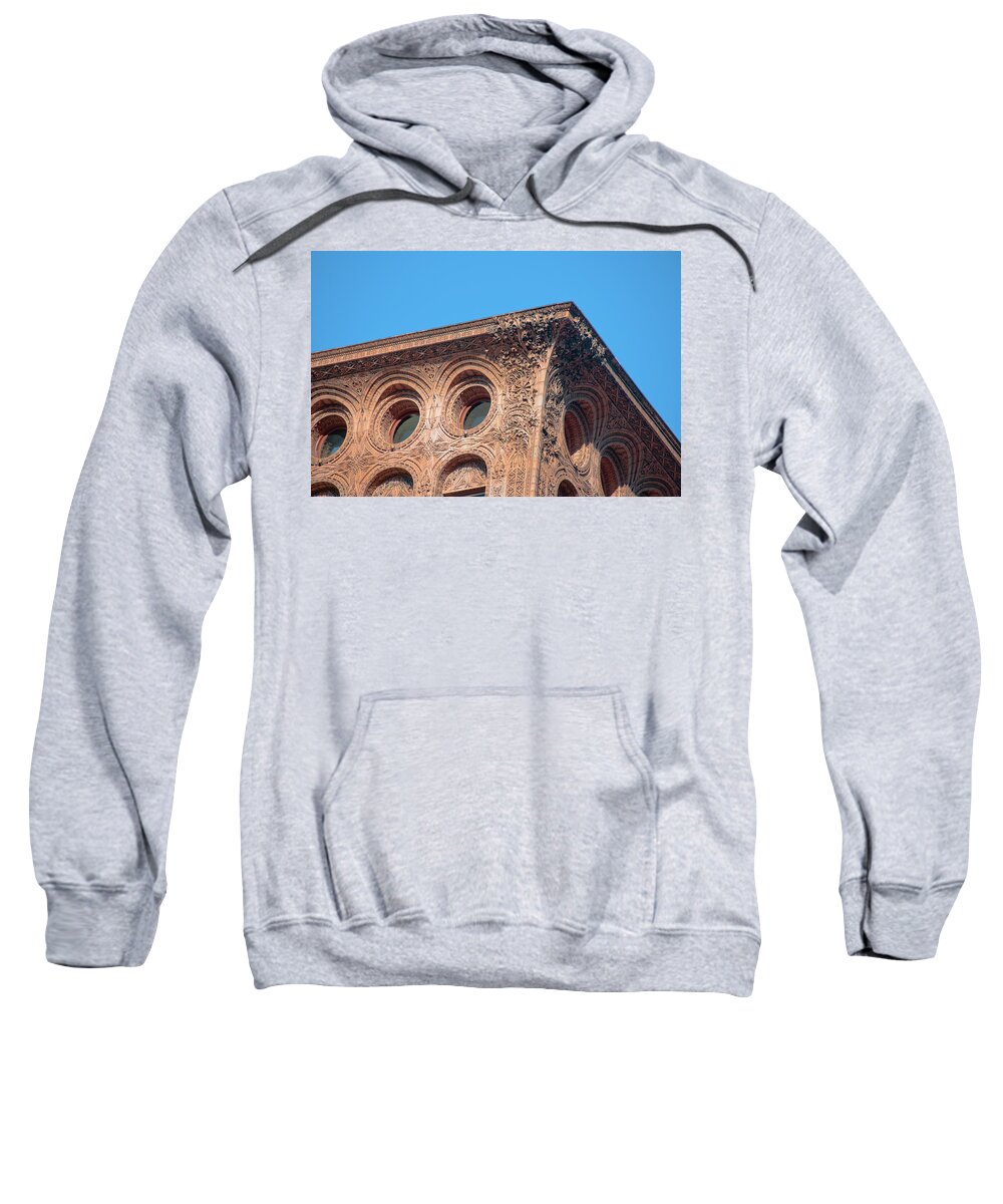 Architecture Sweatshirt featuring the photograph Prudential 0909 by Guy Whiteley