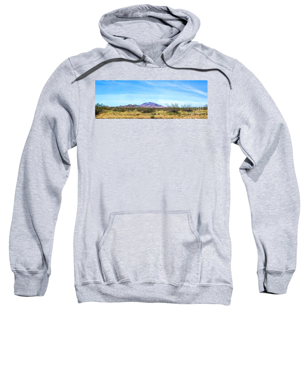 Purple Mountain Sweatshirt featuring the photograph Purple Mountain Panoramic by Joe Lach