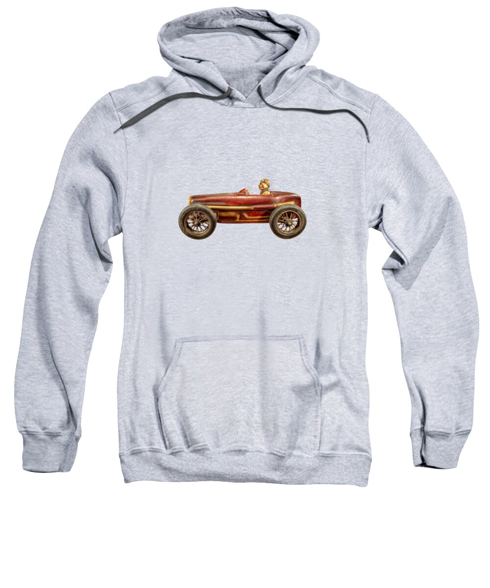 Antique Sweatshirt featuring the photograph Red Racer Left by YoPedro