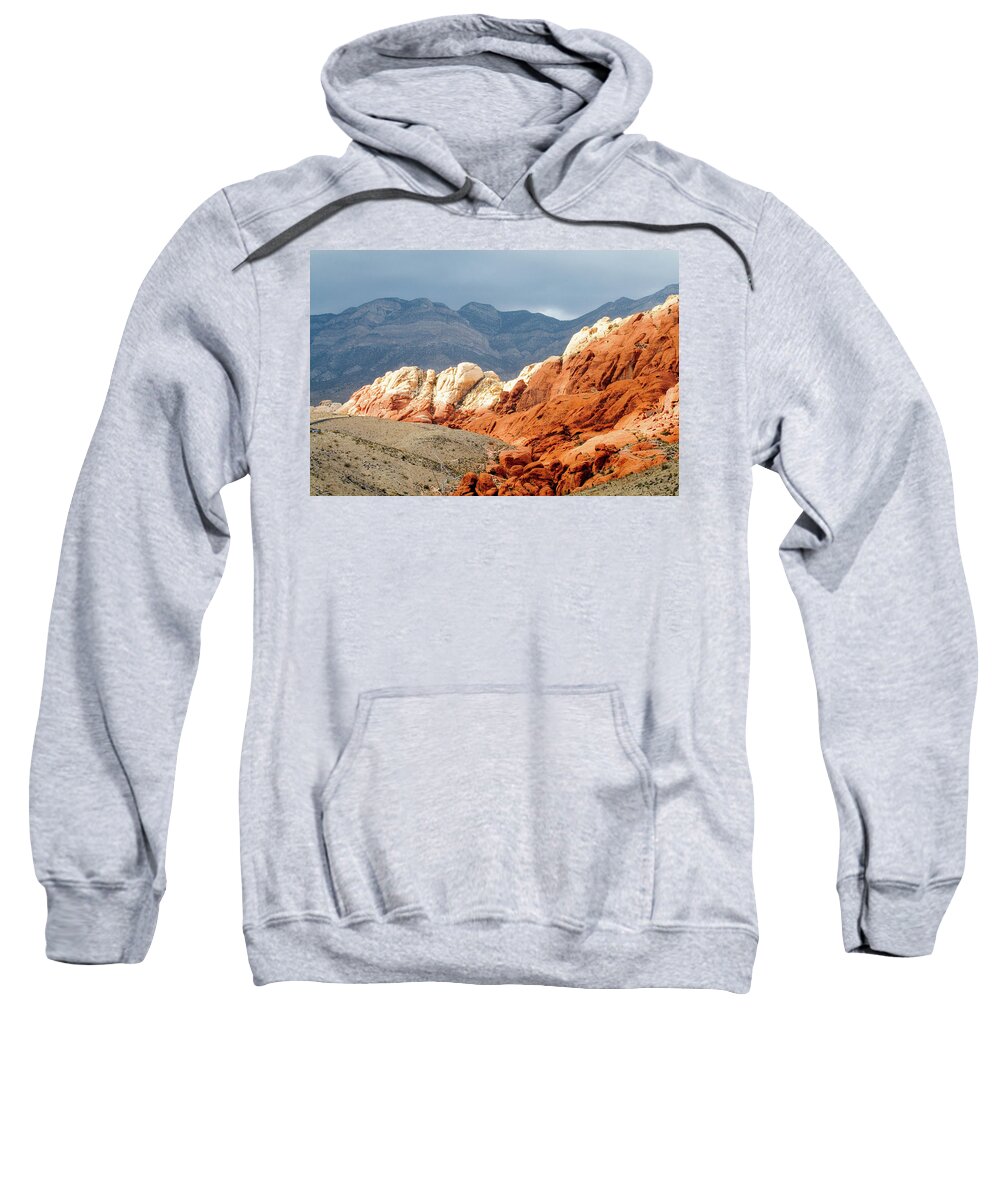 Red Rocks Canyon Sweatshirt featuring the photograph Red Rocks Canyon 2 by Rich S