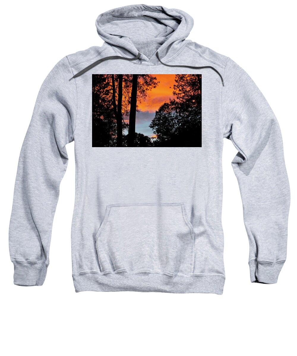 Sunset Sweatshirt featuring the photograph Red Sky at Night by Michele Myers