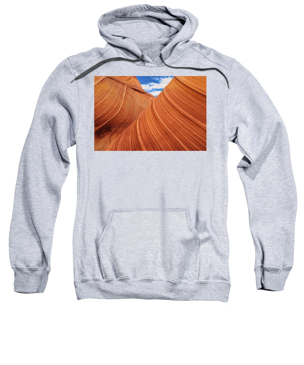 Rolling Hills Sweatshirt featuring the photograph Rolling Hills by Edgars Erglis