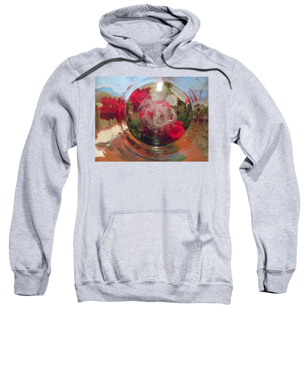 Roses Sweatshirt featuring the photograph Rose Colored by Susan Esbensen