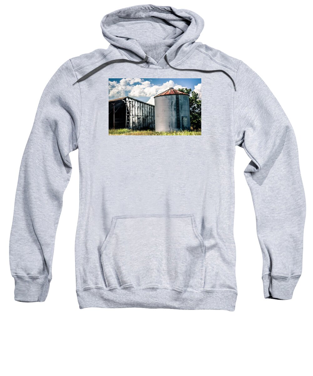  Sweatshirt featuring the photograph Rustic by Parker Cunningham