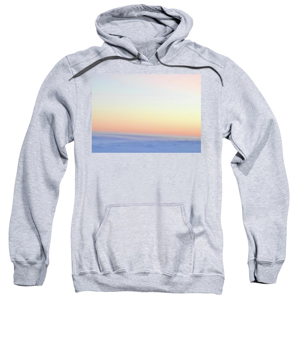 Landscape Sweatshirt featuring the photograph Sand Painting 4 by Donald J Gray