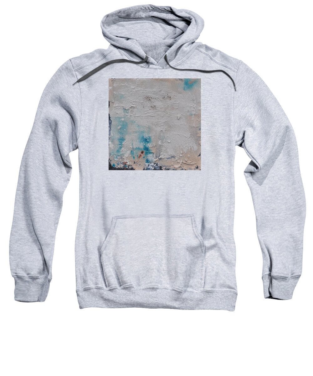 Abstract Sweatshirt featuring the painting Sand Tile AM214133 by Eduard Meinema